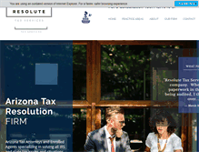 Tablet Screenshot of mytaxrep.com